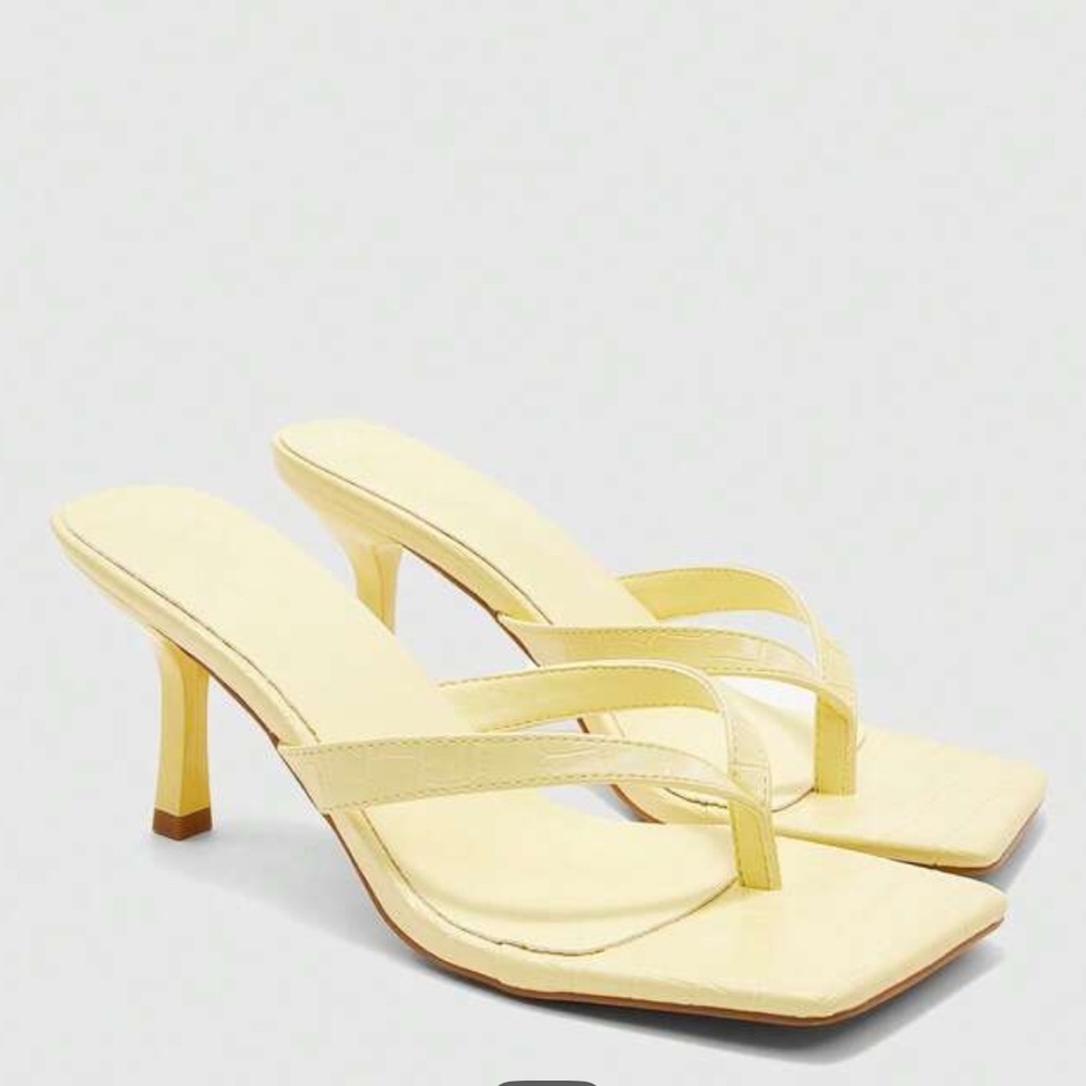 Yellow Women's Heels